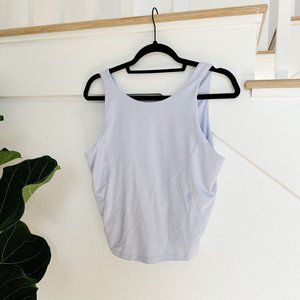 Lululemon Align High Neck Tank Top Pastel Blue Size 16